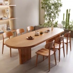 THE KITCHEN TABLE : OVAL DINING TABLE