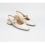 WOMEN’S GENUINE LEATHER POINTED-TOE HEELS